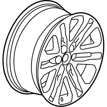 GM 23243988 Wheel, Alloy