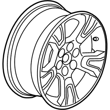 GM 23245008 Wheel, Alloy