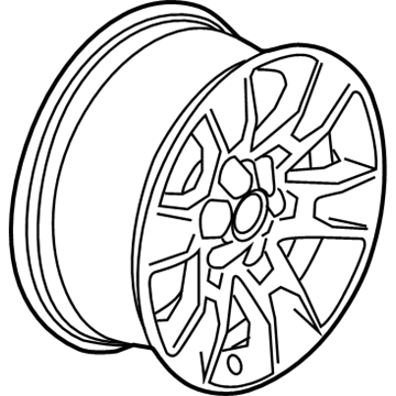 GM 94775677 Wheel, Alloy