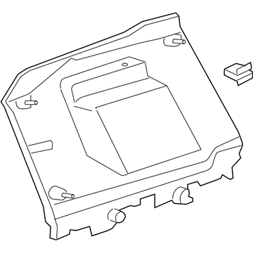 Toyota 62480-12190-B0 Quarter Trim Panel