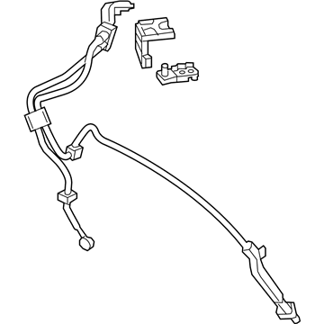 Infiniti 24105-1MC0A Cable Assembly-Battery To STARTOR Motor