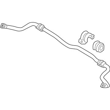 Hyundai 54810-D3000 Bar Assembly-Front Stabilizer