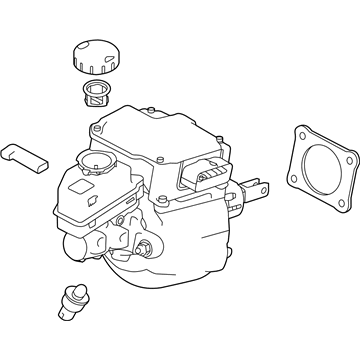 Infiniti 46007-4GH8D Control Assembly-Brake