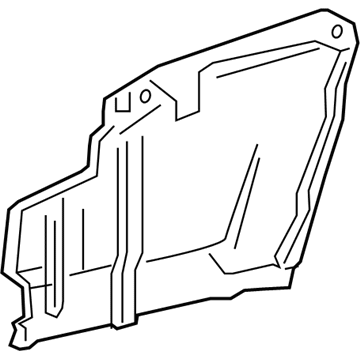 Toyota 51444-48030 Side Cover