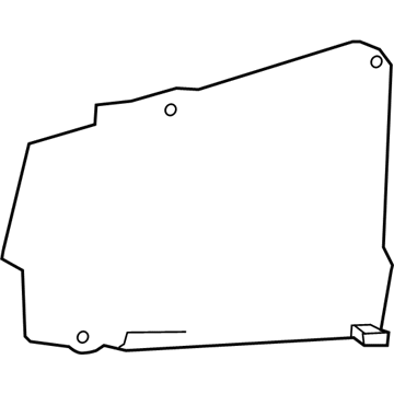 Toyota 51443-42010 Side Shield