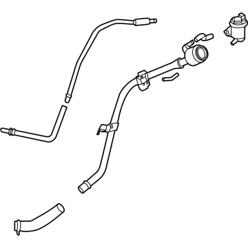 Kia 31030P4500 Filler Neck & Hose A