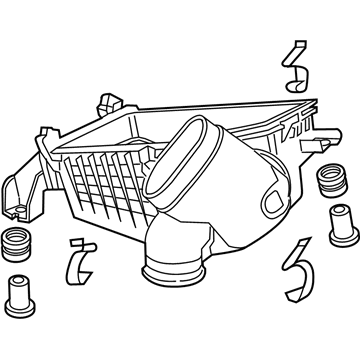 Honda 17244-RV0-S00 Case Set, Air Cleaner