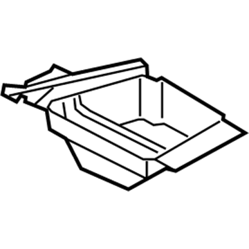BMW 51-16-9-206-729 Storage Compartment, Armrest