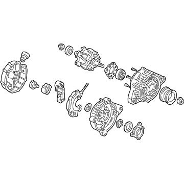 Acura 31100-PR7-A03 Alternator Assembly (Clb16) (Denso)