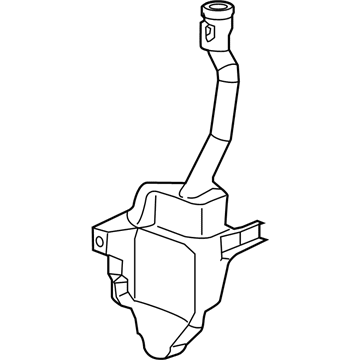 Honda 76841-TK8-A01 Tank, Washer (2.5L)