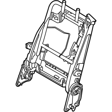 Kia 89310R0010 FRAME ASSY-2ND SEAT