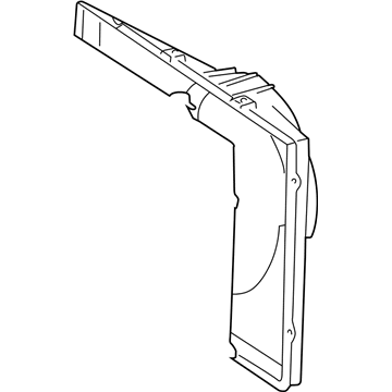 Toyota 16711-0C021 Shroud