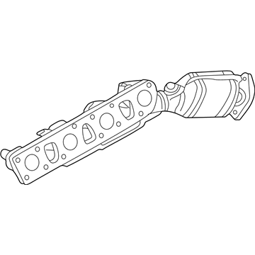 Infiniti 14002-CG210 Manifold Exhaust W/CAT, RH