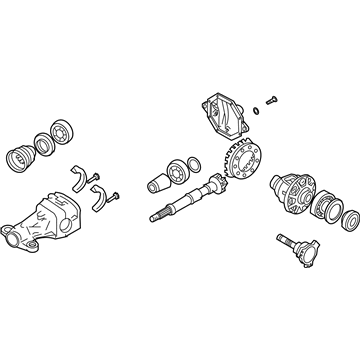 Infiniti 38301-EG20A Final Drive Assembly