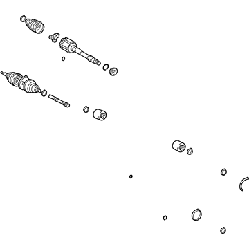 Toyota 43410-48050 Axle Shaft Assembly