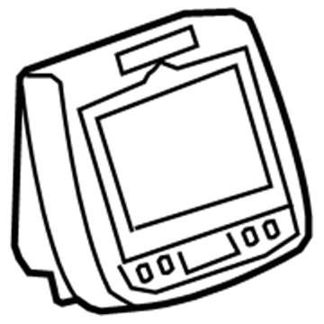 GM 23408576 Display Unit