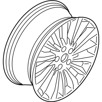 Ford KA1Z-1007-B Wheel, Alloy