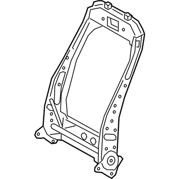 Lexus 71013-76080 Frame Sub-Assembly, FR S