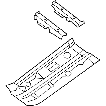 Nissan G4320-JM0MA Floor-Front, RH