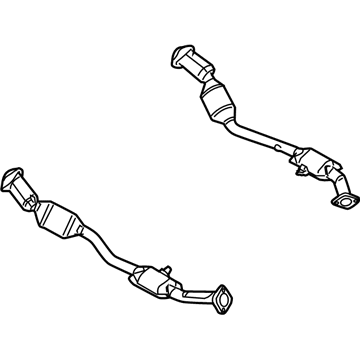 GM 92066695 3Way Catalytic Convertor Assembly (W/ Exhaust Manifold P