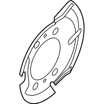 Nissan 41160-3RJ0B Baffle Plate