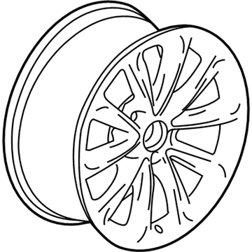 GM 22783689 Wheel, Alloy