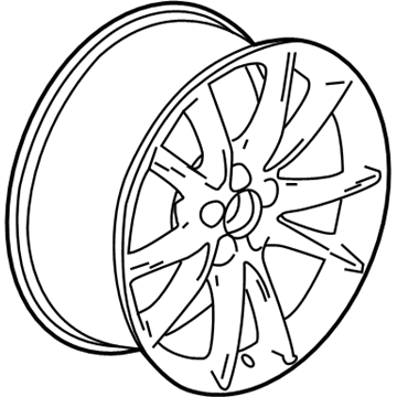 GM 22894669 Wheel, Alloy