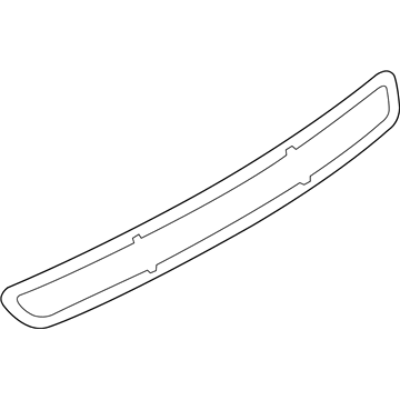 Nissan 26593-1EA0A Gasket-Stop Lamp, High Mounting
