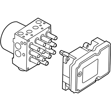 Ford FB5Z-2C215-A ABS Control Unit