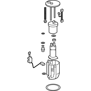 Toyota 77020-0T010 Fuel Pump Assembly