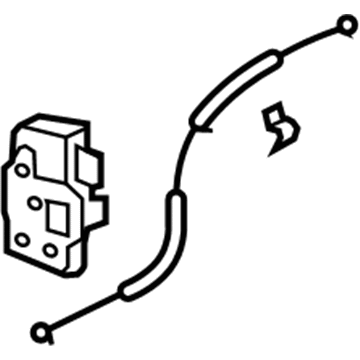 GM 19257147 Latch