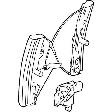 Ford 8A5Z-5423209-B Window Regulator