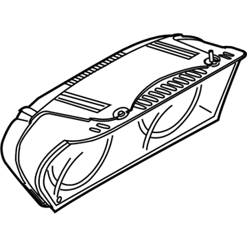 BMW 62-10-9-194-887 Instrument Cluster Speedometer