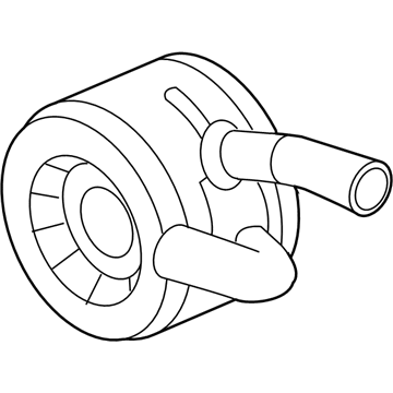 Honda 15500-RBC-004 Cooler, Engine Oil