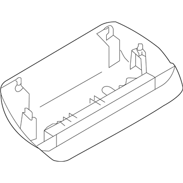 Nissan 26590-5RA0A Stop Lamp Assembly-High Mounting