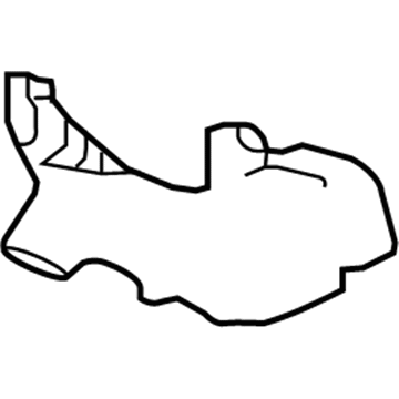 Nissan 27126-4BA0A Duct-Foot