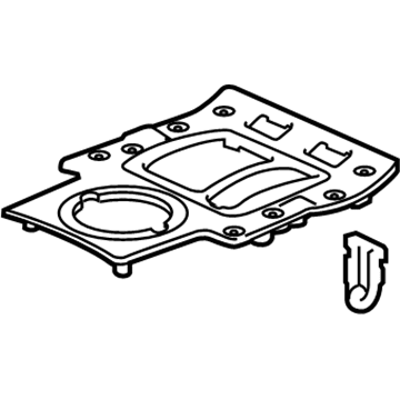 Acura 77296-SZN-A02ZA Panel Assembly, Center (Cross Layer Pigment Film)