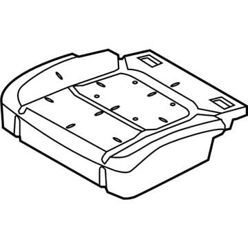 Ford FB5Z-7863840-A Seat Cushion Pad