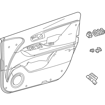 Toyota 67610-62030-C3 Door Trim Panel