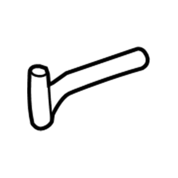 Lexus 16267-31021 Hose, Water By-Pass, NO.3