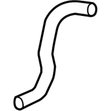 Lexus 16572-31251 Hose, Radiator, NO.2