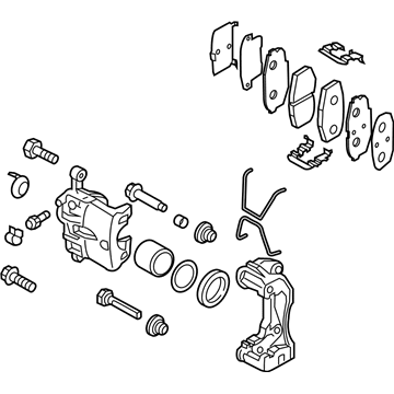 Hyundai 58130-F3000 Brake Assembly-Front, RH