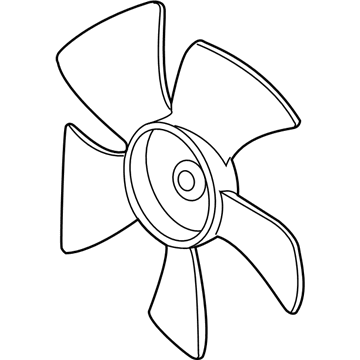Honda 19020-RGL-A01 Fan, Cooling