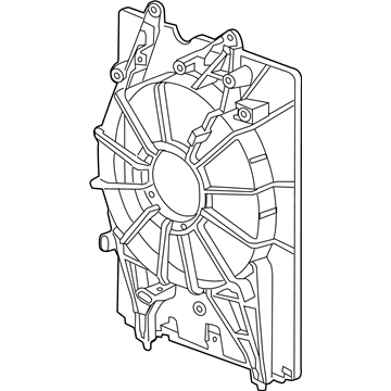 Honda 19015-RN0-A01 Shroud