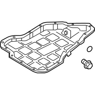 Hyundai 21510-3LFA0 Pan Assembly-Engine Oil, LWR