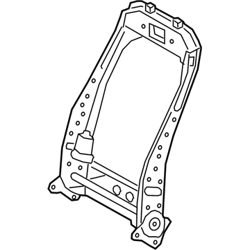 Lexus 71014-76090 FRAME SUB-ASSY, FR S