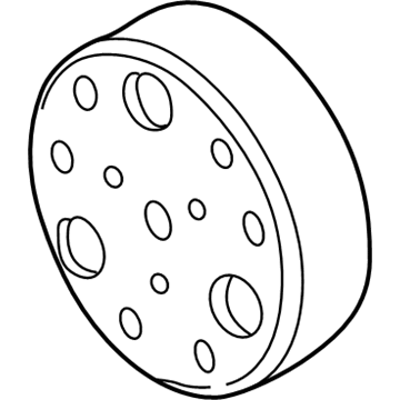 Honda 19224-PCX-000 Pulley, Water Pump