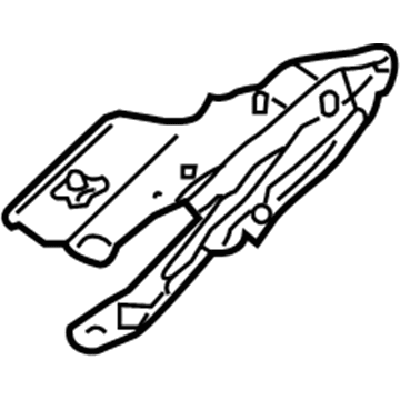 Nissan 65400-5Z000 Hinge Assembly-Hood, RH