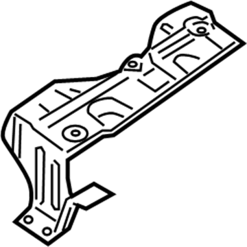 Nissan 84964-EA000 Bracket-Luggage Floor