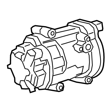 Toyota 88370-33040 Compressor Assembly